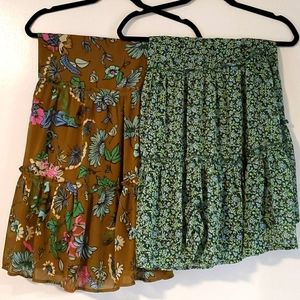 American Eagle skirts. Lot of 2. Size Large